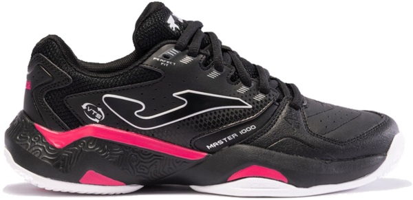 

Кроссовки для тенниса женские JOMA Master 1000 Lady 2401 Black Pink TM10LS2401C 41 черные