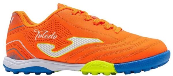 Сороконожки детские JOMA Toledo Jr 26 Turf TOJS2608TF 33 оранжевые фото 