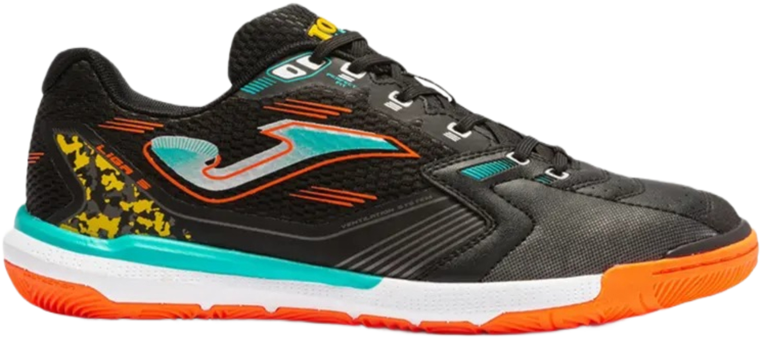 Футзалки чоловічі JOMA Liga-5 2301 Black Indoor LIGW2301IN 45 чорні
