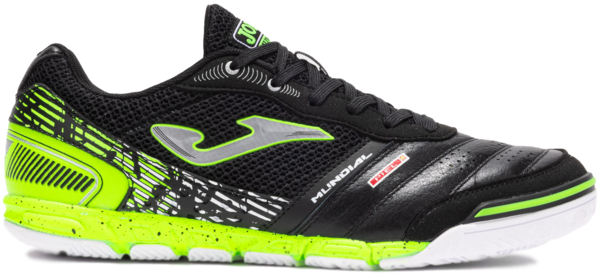 

Футзалки мужские JOMA Mundial 2501 Black Green Indoor MUNS2501IN 44,5 черные