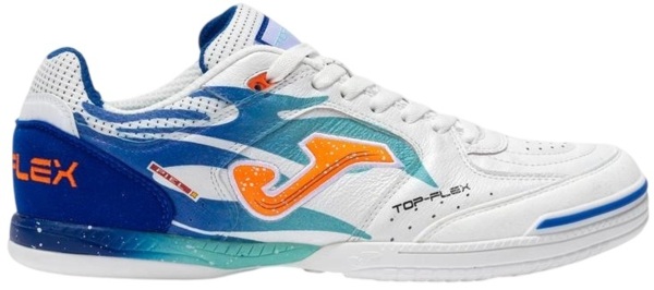 Футзалки мужские JOMA Top Flex 2576 White Royal Indoor TOPS2576IN 40 белые фото 