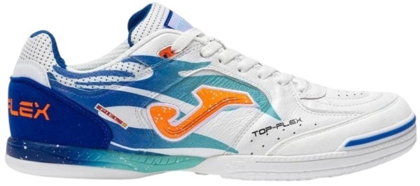 Футзалки мужские JOMA Top Flex 2576 White Royal Indoor TOPS2576IN 43 белые фото 