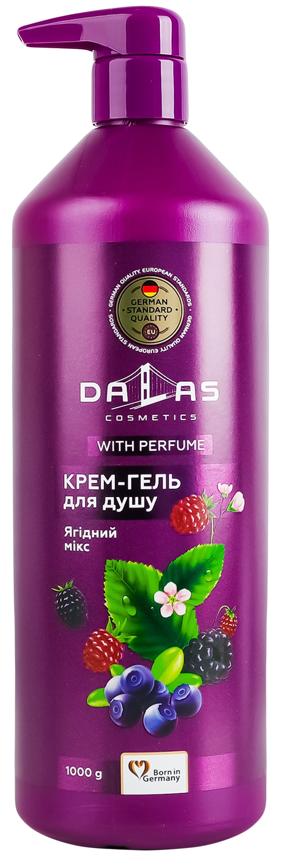 Крем-гель для душа Dalas Ягодный микс 1000 г фото 1