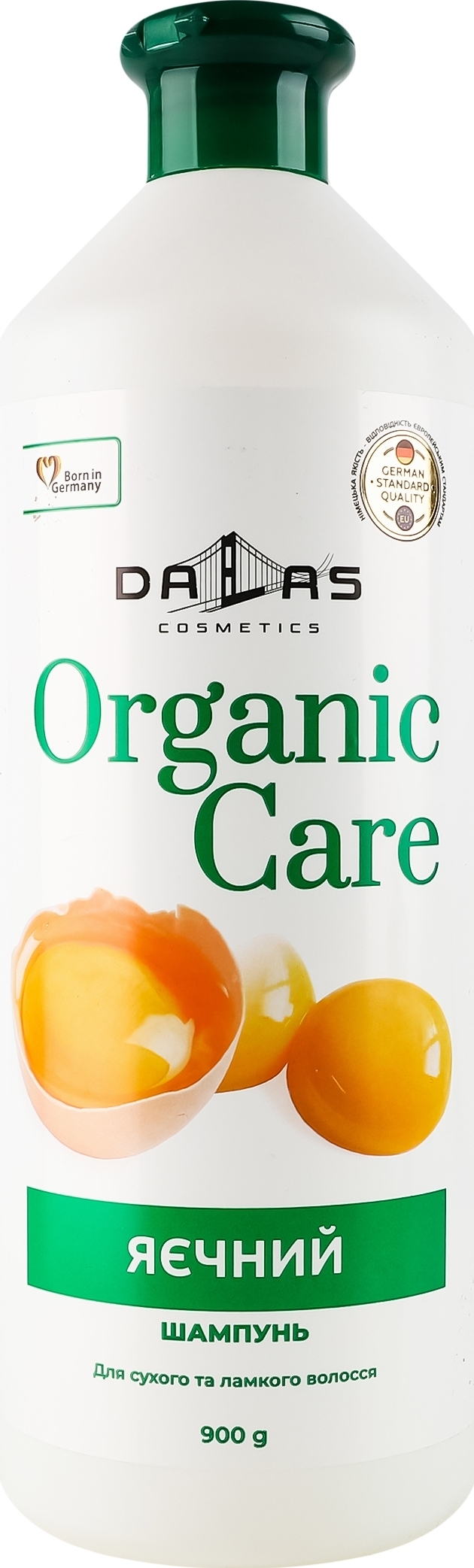 Шампунь для волос Dalas Organic care Яичный 900 г фото 1
