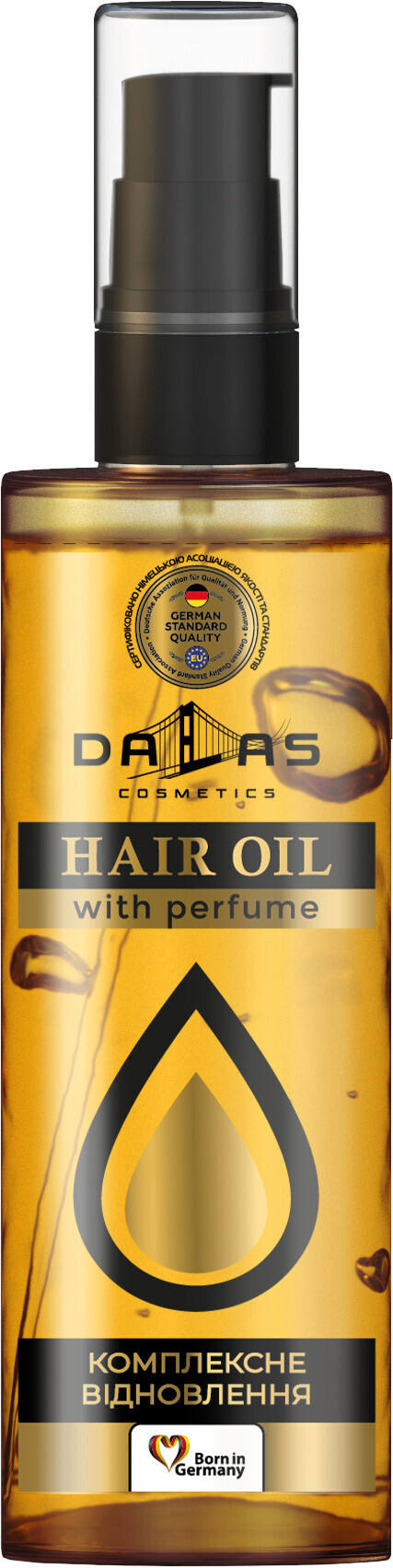 Масло для волосся Dalas with perfume 100 млфото1