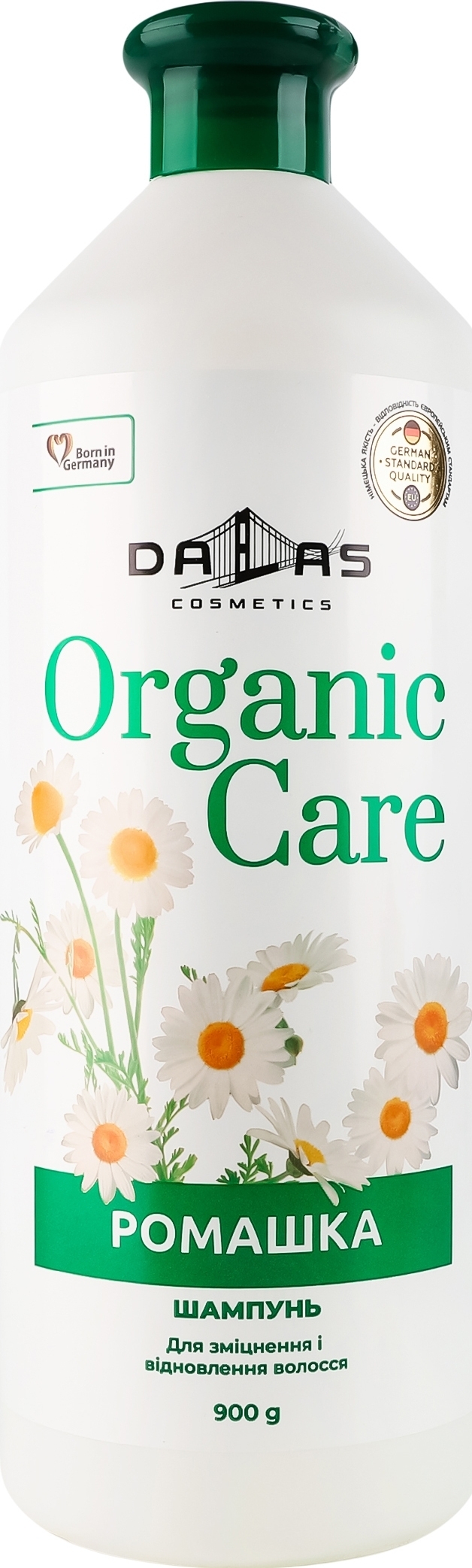 Шампунь для волос Dalas Organic care Ромашка 900 г фото 1