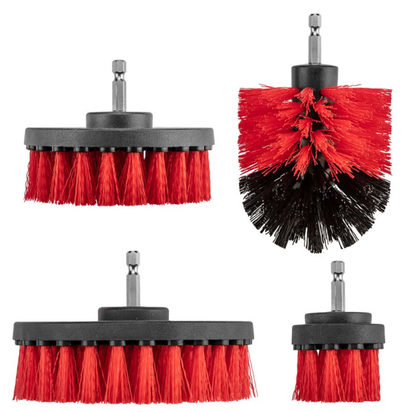 

Щетки для чистки GRAPHITE для дрелей 1/4" HEX 4шт (57T437)