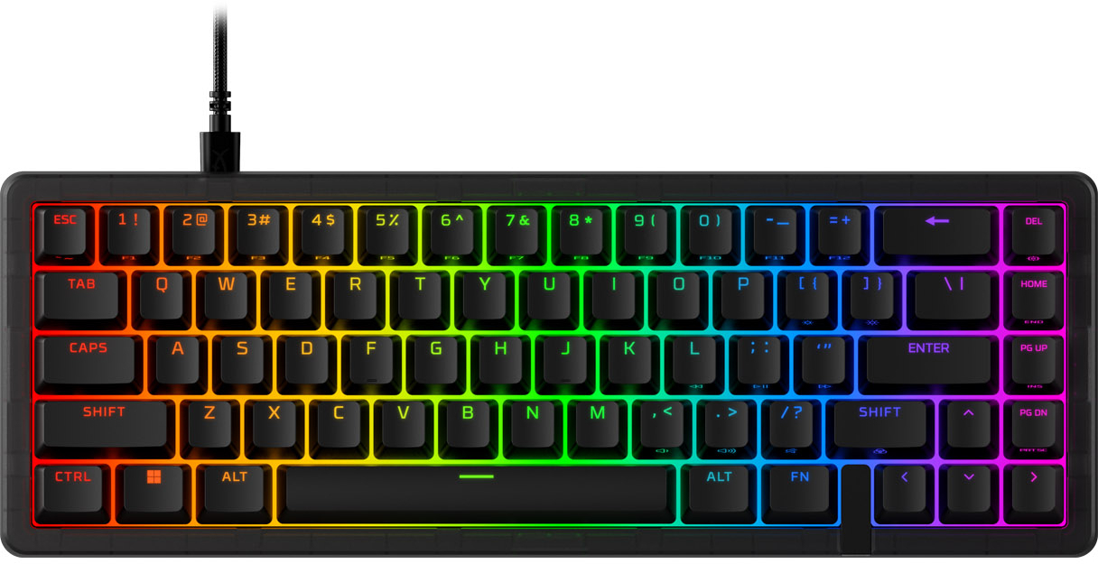 Игровая клавиатура HyperX Origins 2 65 HX Red USB Black (B4QS3AA) фото 1