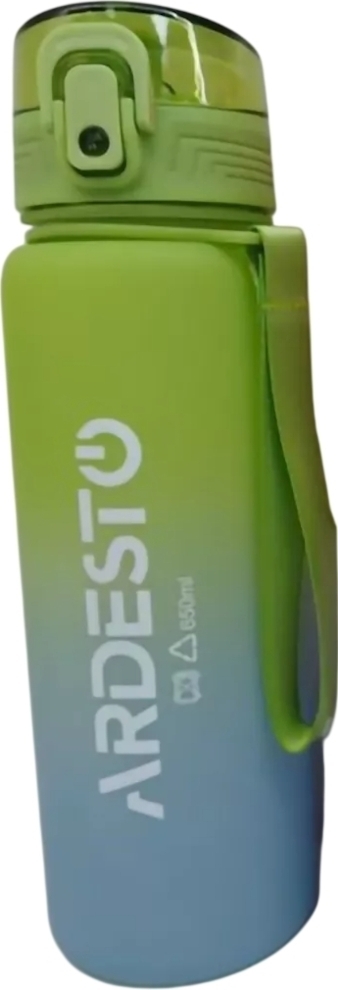 Пляшка для води ARDESTO Travel 650мл, зелений (AR2265TG)фото1