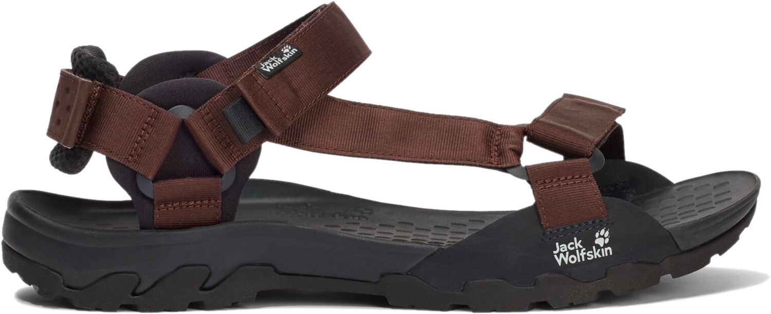 

Сандали мужские Jack Wolfskin Ridge Sandal M A65589_2699 45,5 (11 UK) бордовые