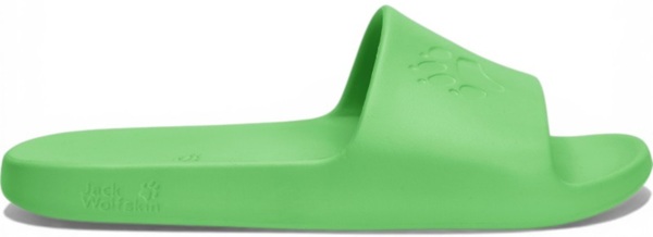 Шлепанцы Jack Wolfskin Paw Slider A65742_E0278 40,5 (7 UK) зеленые фото 