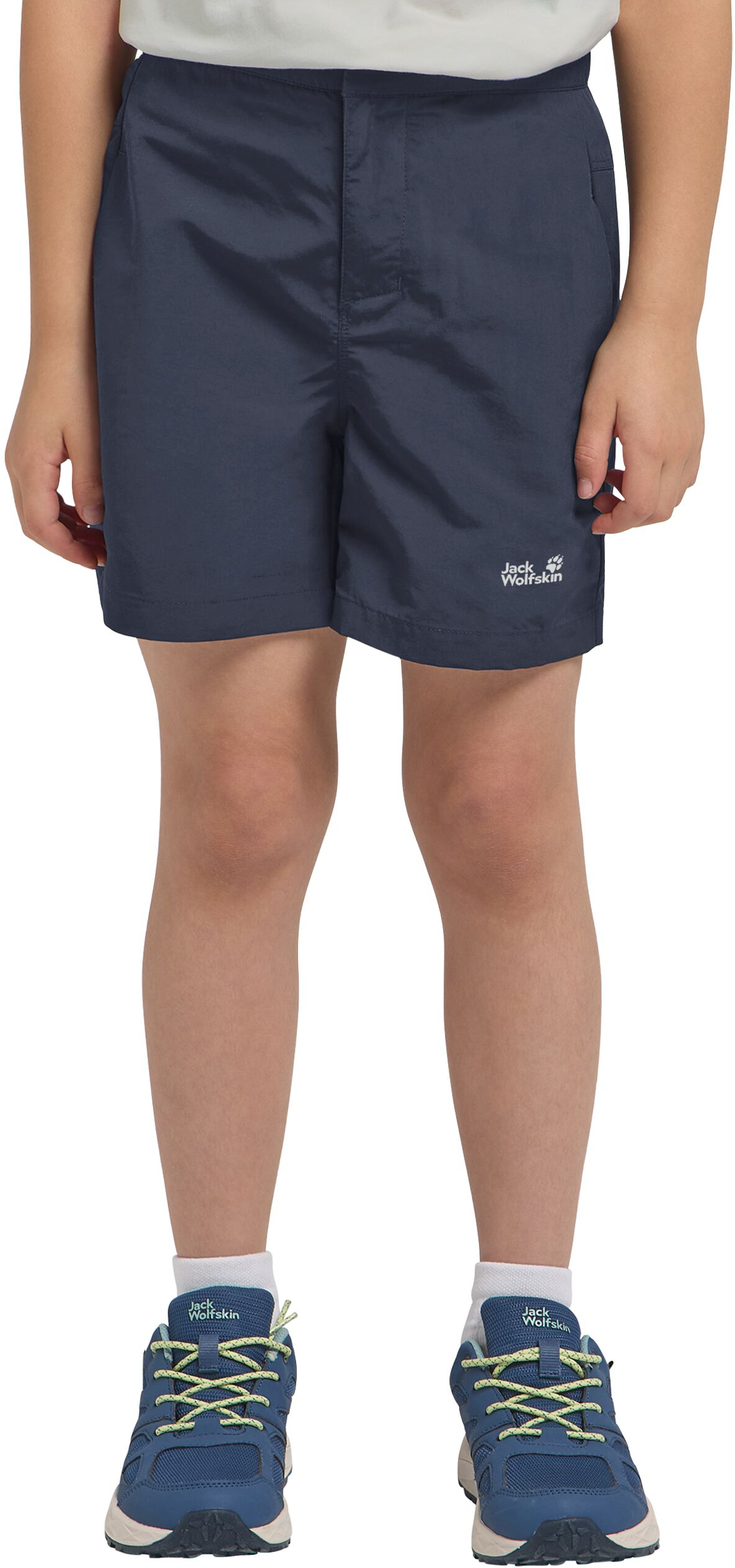 Шорты детские Jack Wolfskin Sun Shorts K 1605615_C0412 128 темно-синие фото 1