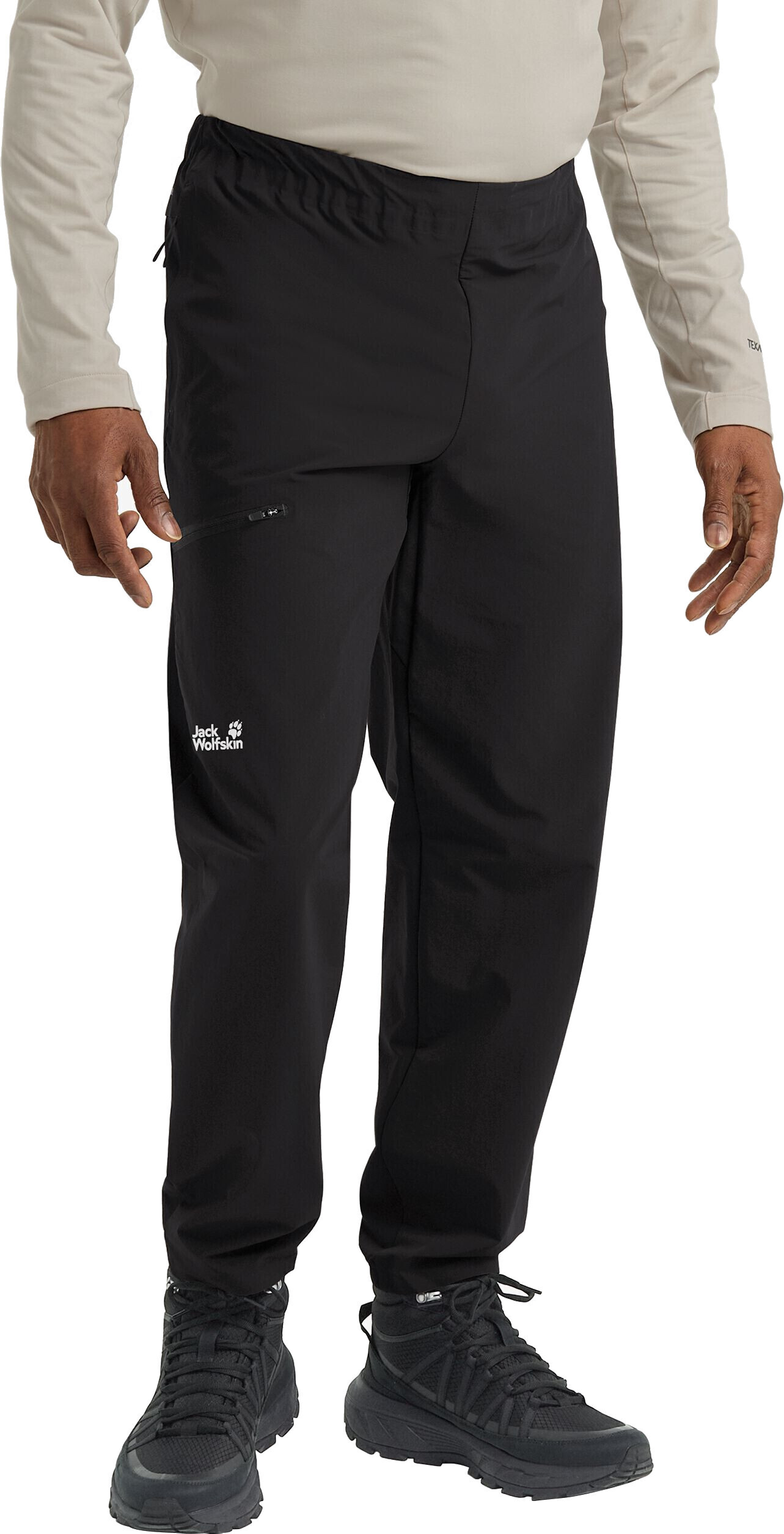 Штаны мужские Jack Wolfskin Prelight Trail Pants M A65166_6000 M черные фото 1
