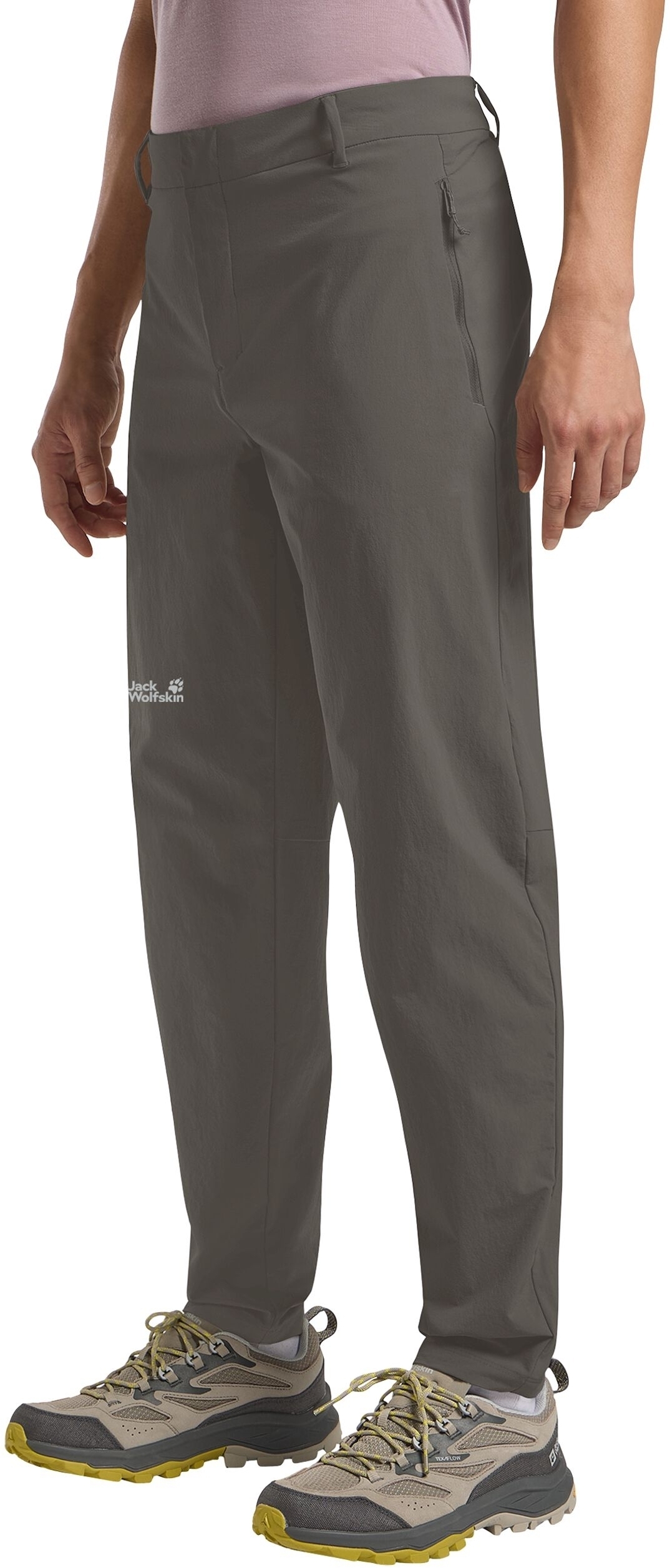 Штани чоловічі Jack Wolfskin Hikeout Pants M A63924_F0302 48 сіріфото1