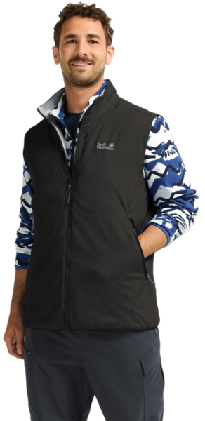 

Жилет мужской Jack Wolfskin Trail Light Ins 2In1 Vest M A65869_6000 M черный