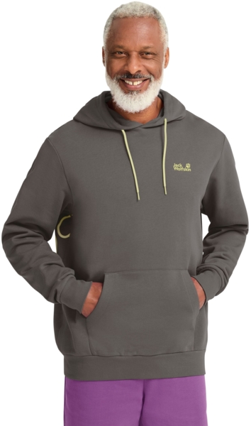 Худи мужское Jack Wolfskin Celebrate The Paw Hoody M A65904_T0404 S коричнивое