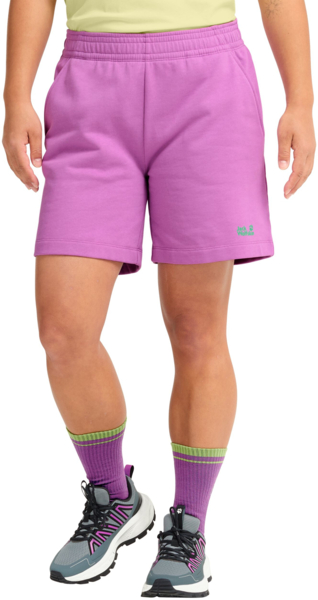 

Шорты женские Jack Wolfskin Celebrate The Paw Shorts W A65909_H0112 M фиолетовые