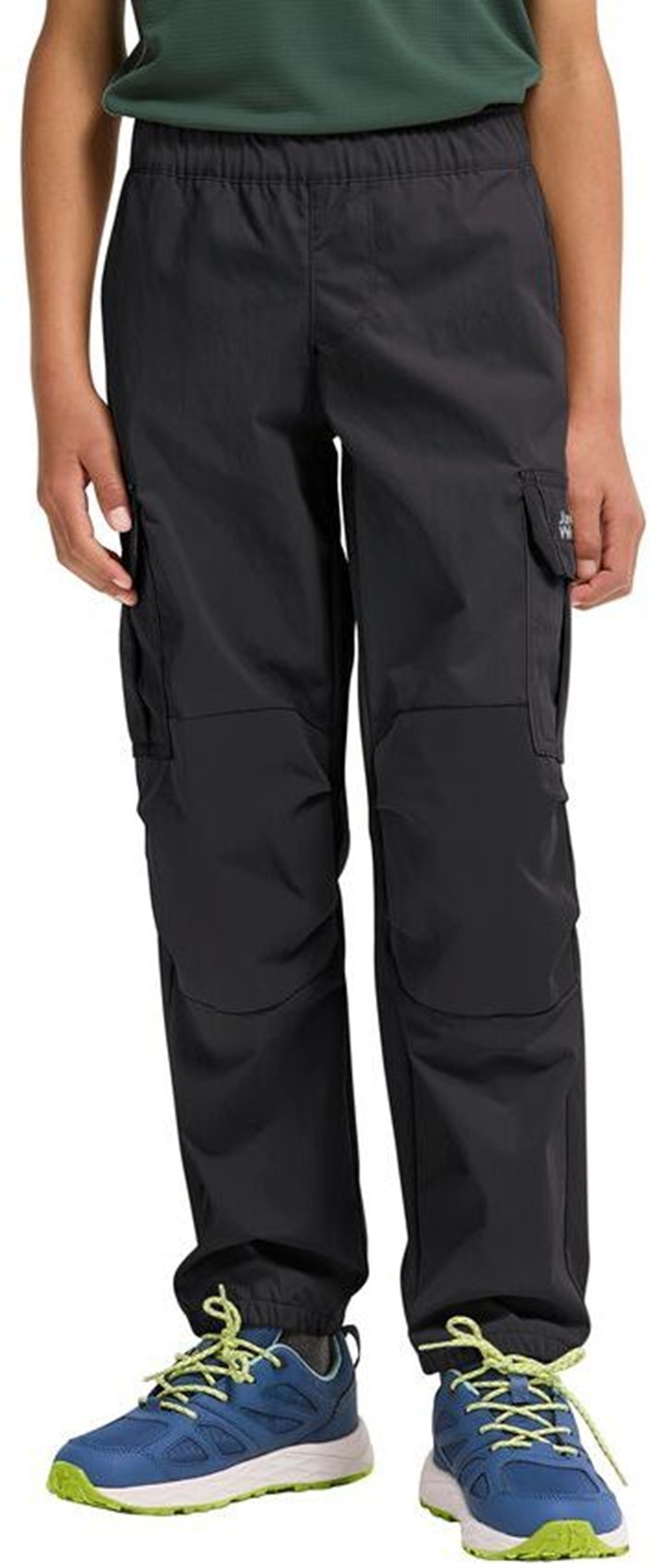 Штани дитячі Jack Wolfskin Cargo Pants K A65922_6000 128 чорніфото1