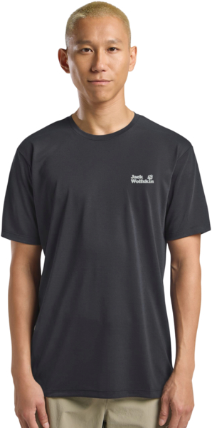 

Футболка спортивная мужская Jack Wolfskin Vonnan Graphic T M A62314_T0496 XL темно-серая