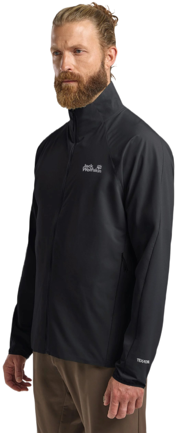 

Кофта спортивная мужская Jack Wolfskin Prelight Stride Jkt M A63775_6000 2XL черная
