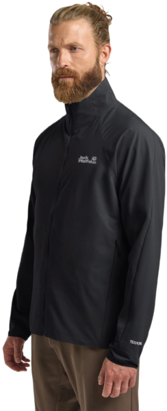 

Кофта спортивная мужская Jack Wolfskin Prelight Stride Jkt M A63775_6000 S черная