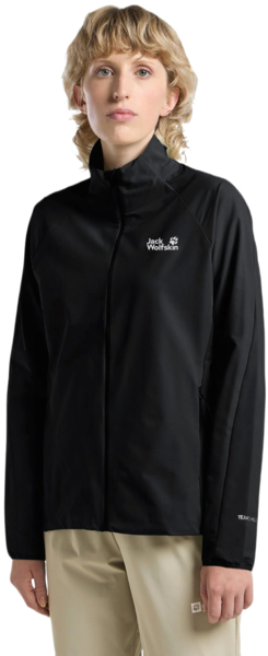 Кофта спортивная женская Jack Wolfskin Prelight Stride Jkt W A63776_6000 L черная