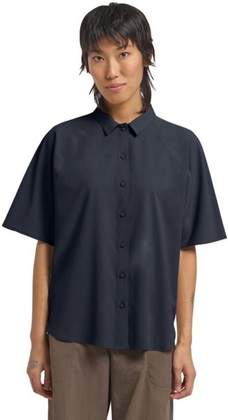 Рубашка женская Jack Wolfskin Sierra Quest Ss Shirt W A63878_C0413 M темно-синяя фото
