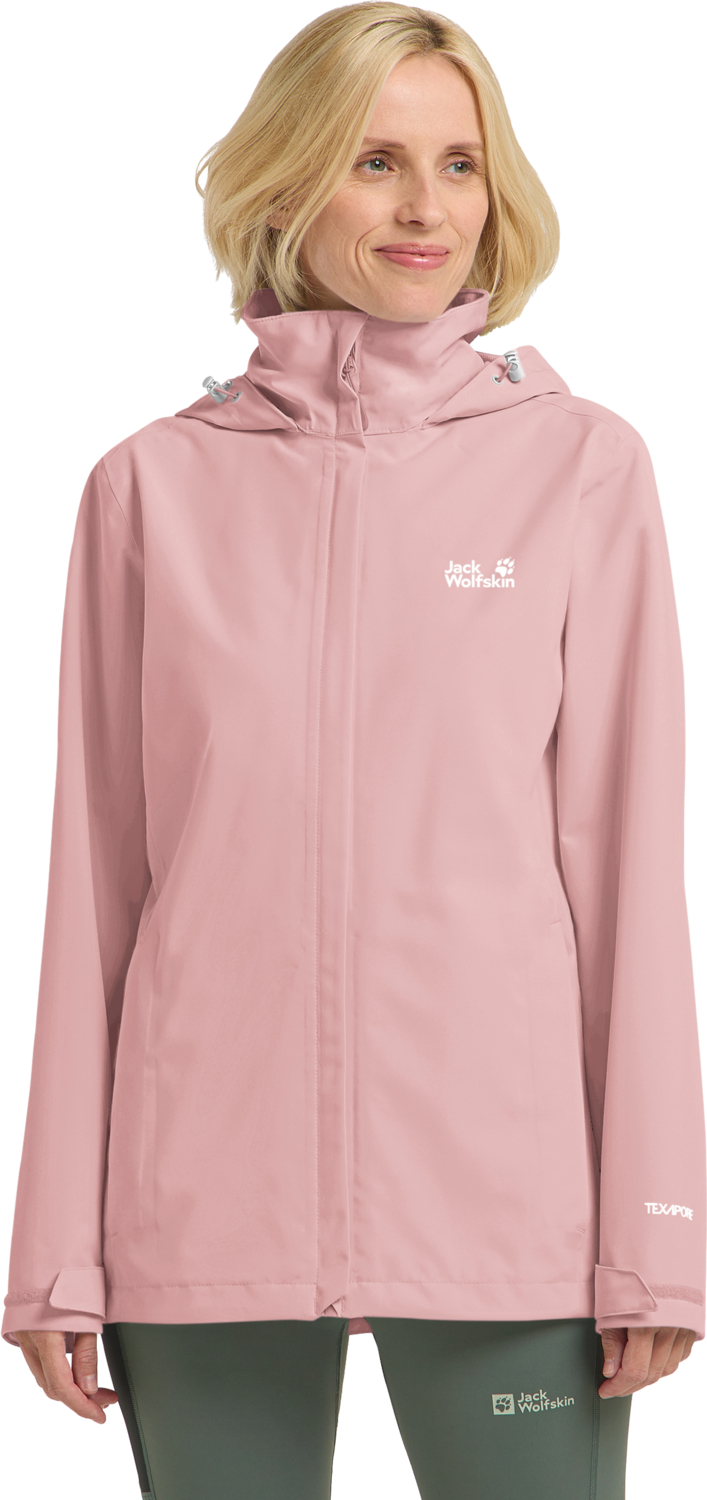 Ветровка женская Jack Wolfskin Trailtime 2L Jkt W A63902_H0110 M розовая