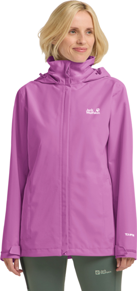 Ветровка женская Jack Wolfskin Trailtime 2L Jkt W A63902_H0112 M фиолетова фото