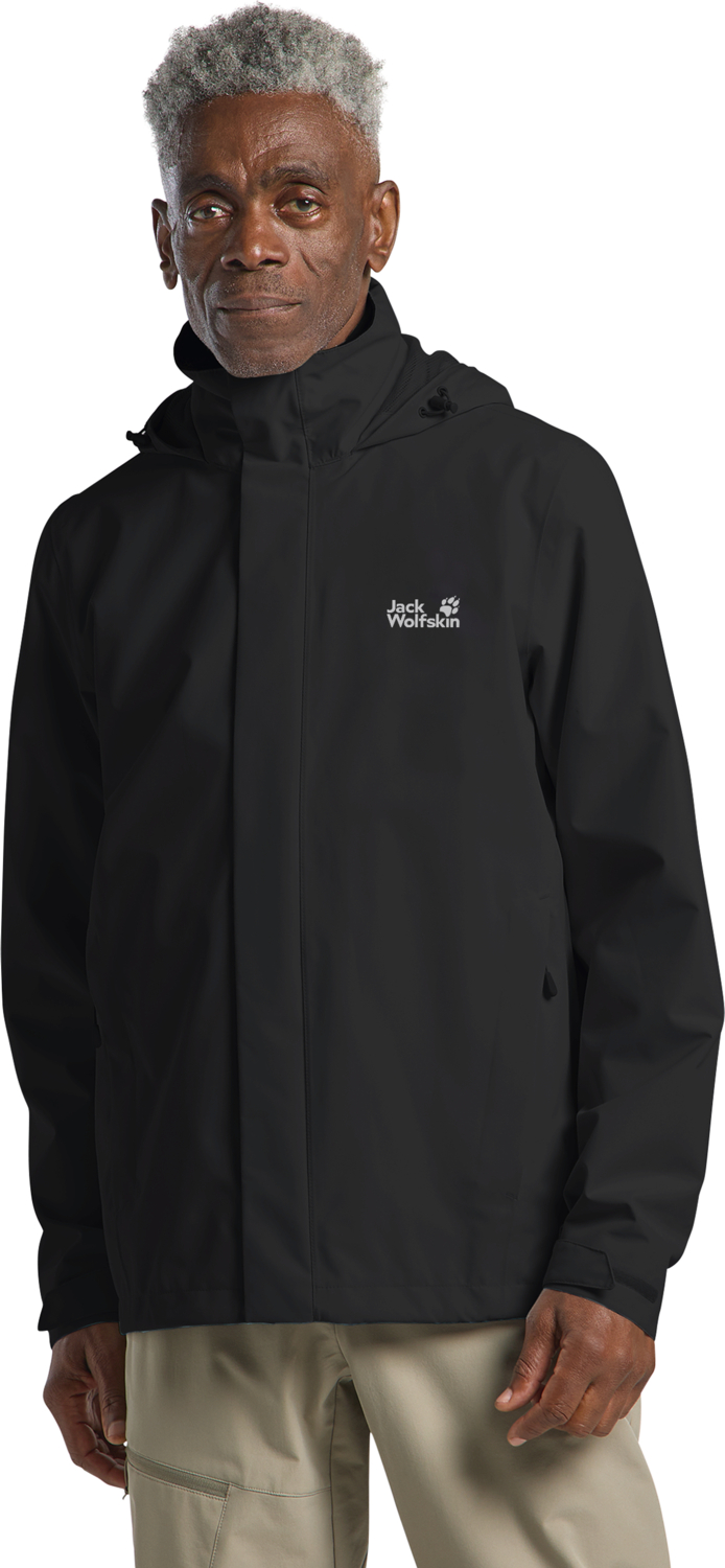 Ветровка мужская Jack Wolfskin Trailtime 2L Jkt M A63903_6000 M черная