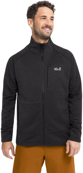 

Кофта спортивная мужская Jack Wolfskin Anytrail Fz M A65795_6000 M черная