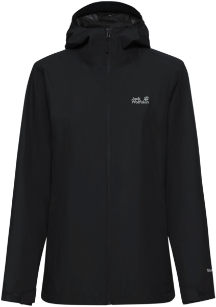 Ветровка женская Jack Wolfskin Outrovert 2L Jkt W A65802_6000 S черная фото