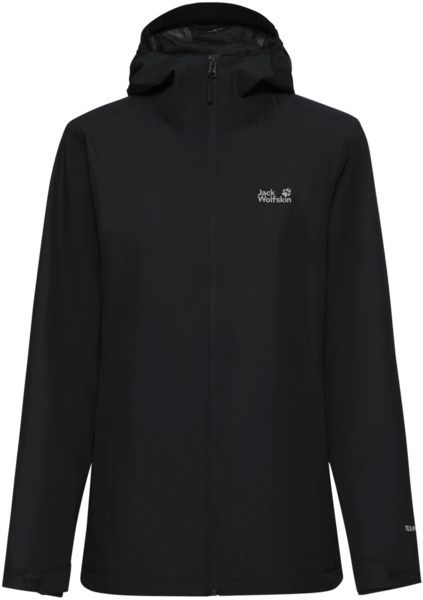 Ветровка женская Jack Wolfskin Outrovert 2L Jkt W A65802_6000 2XL черная фото