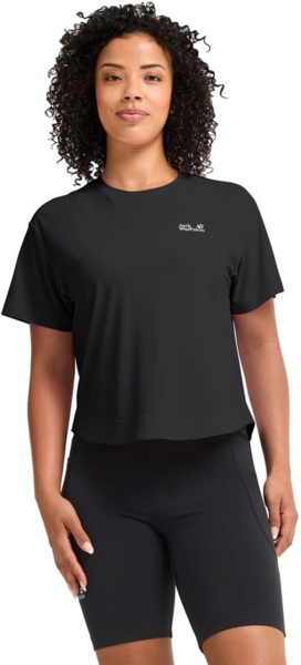 

Футболка спортивная женская Jack Wolfskin Litestride T W A65833_6000 M черная
