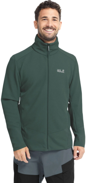 

Кофта спортивная мужская Jack Wolfskin Ridge Hike Fz M A65840_E0271 2XL зеленая