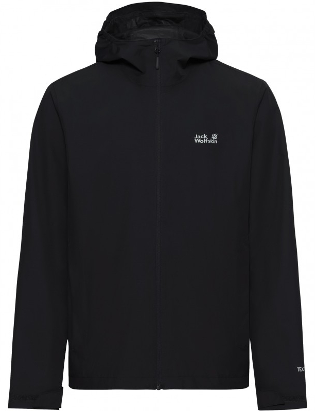 Ветровка мужская Jack Wolfskin Outrovert 2L Jkt M A65807_6000 3XL черная