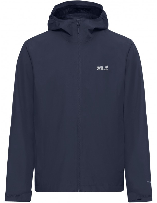 Ветровка мужская Jack Wolfskin Outrovert 2L Jkt M A65807_C0412 XL синяя фото 1