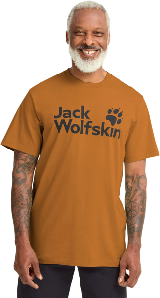 Футболка мужская Jack Wolfskin Brand T M A65910_T0448 3XL оранджевая фото 
