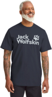 Футболка чоловіча Jack Wolfskin Brand T M A65910_T0450 M темно-синя
