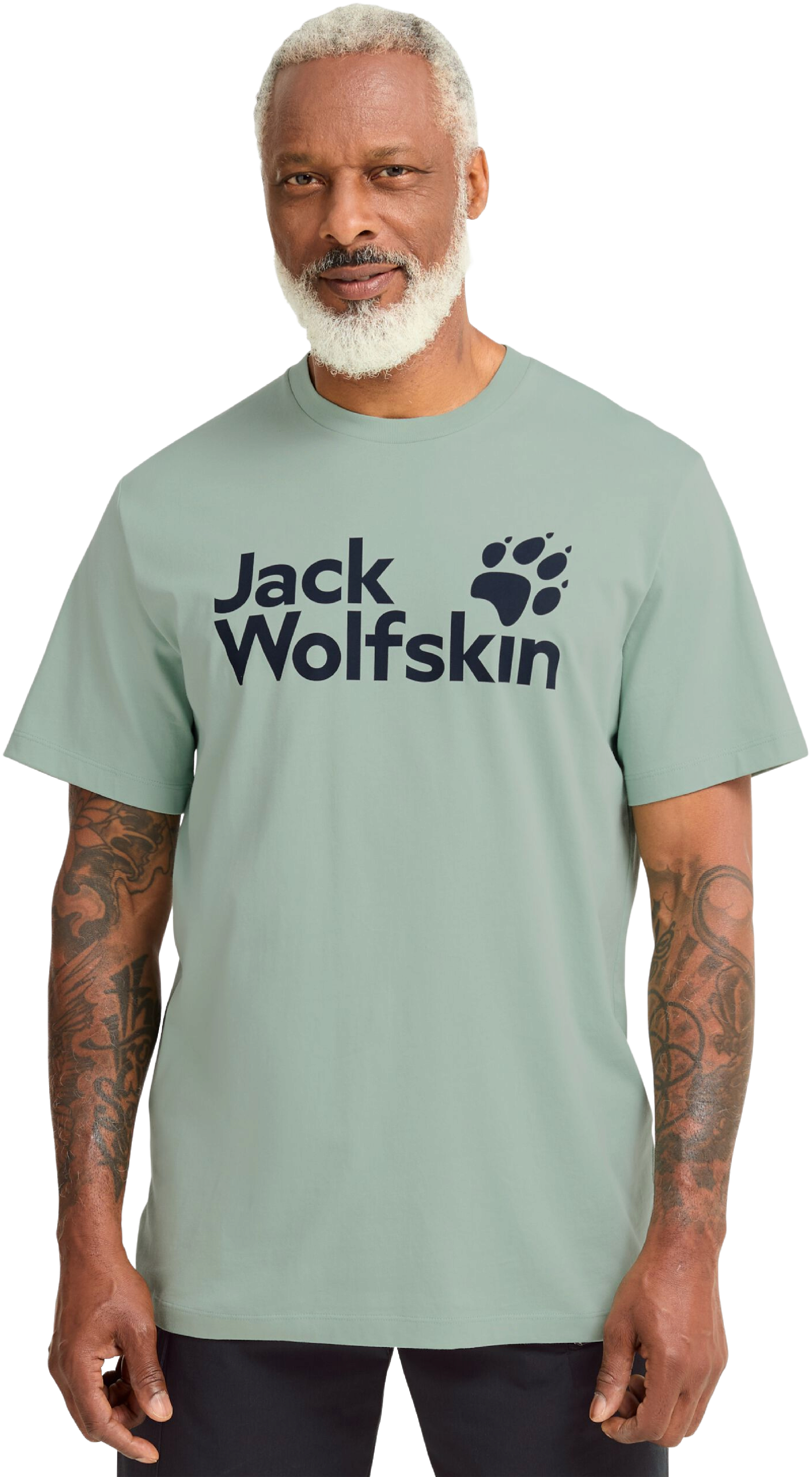 Футболка мужская Jack Wolfskin Brand T M A65910_T0452 M зеленая фото 1