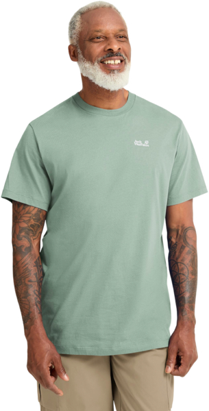Футболка мужская Jack Wolfskin Essential T M A65917_E0272 3XL зеленая фото 