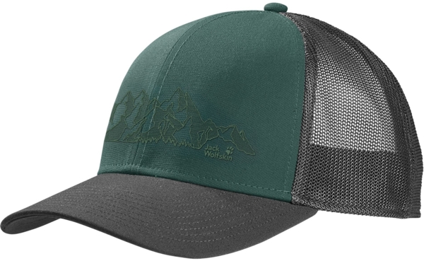 Кепка Jack Wolfskin Brand Cap 1911242_E0271 зеленая фото 