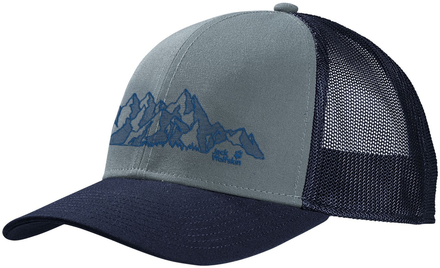 Кепка Jack Wolfskin Brand Cap 1911242_F0303 сіро-синя