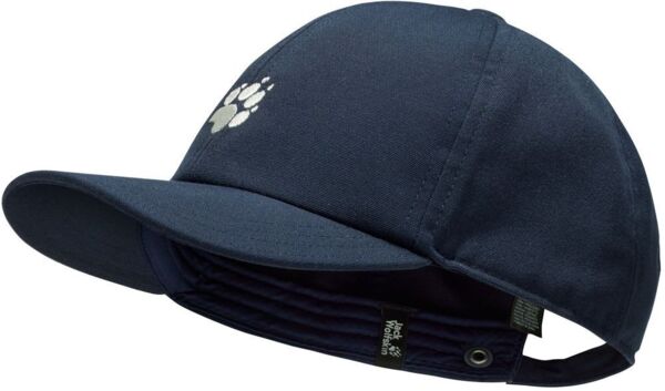 Кепка детский Jack Wolfskin Baseball Cap K A65776_C0412 синяя фото 