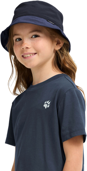 Панама детская Jack Wolfskin Wildself Bucket Hat K A65779_C0413 темно-синяя фото 