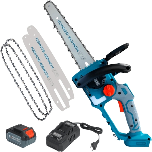 

Пила цепная Konner&Sohnen KS MCS20V-12 SET 20В, 30см (KSMCS20V-12SET)