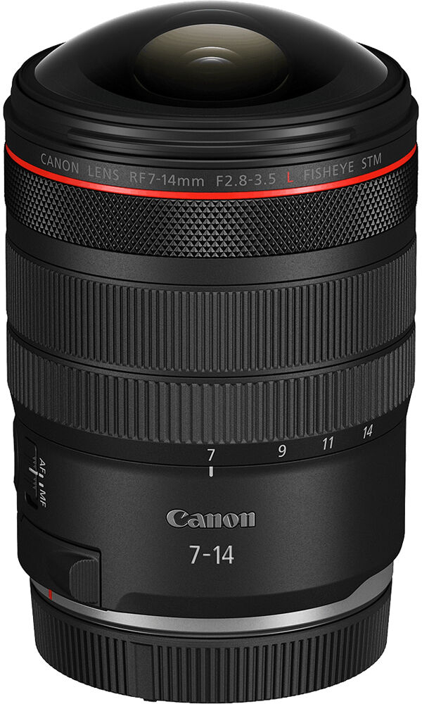 Объектив Canon RF 7-14 mm f/2.8-3.5 L Fisheye STM (7343C005) фото 1