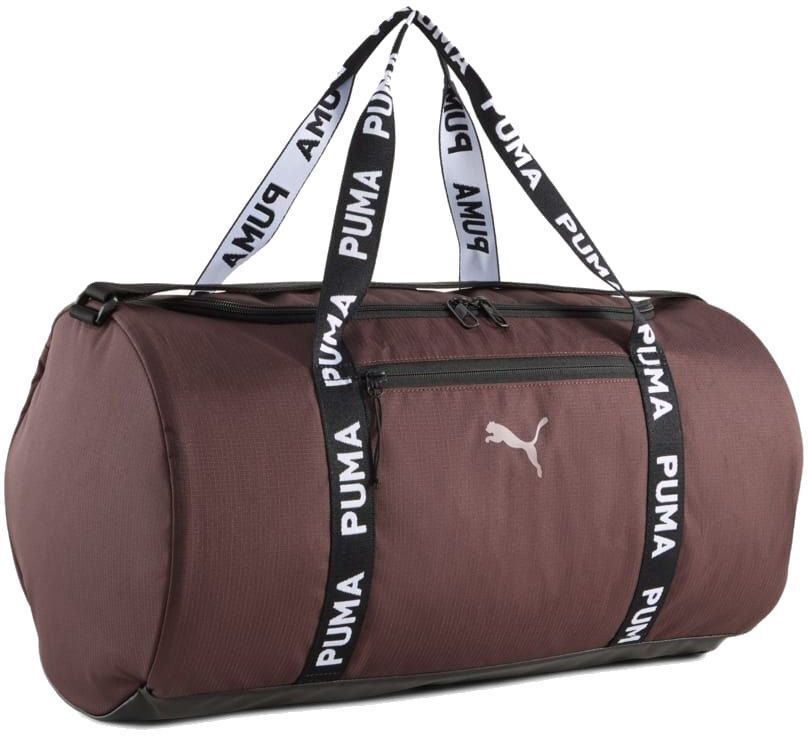 Сумка спортивная PUMA At Ess Barrel Bag 091849-05 бордовая фото 1