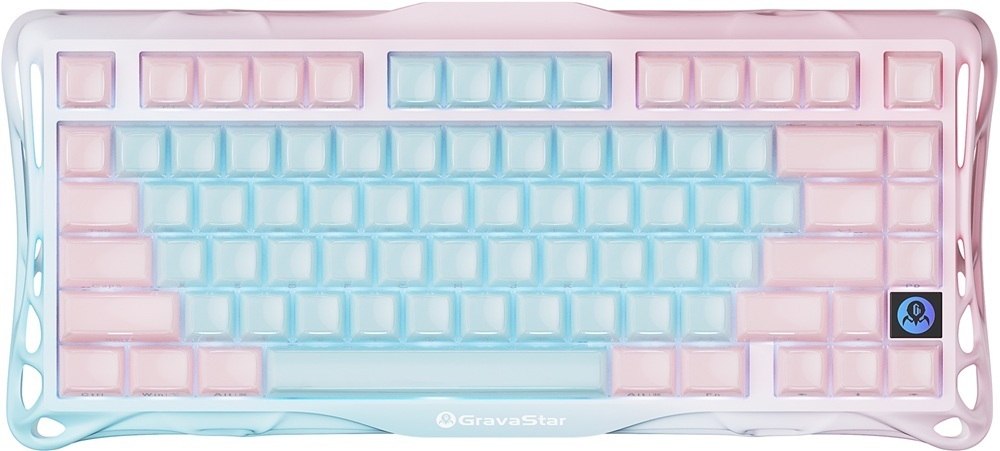 Клавиатура GravaStar Mercury K1 Lite 80keys Aurora Mist (GSK1LITE_PM_MINT) фото 1
