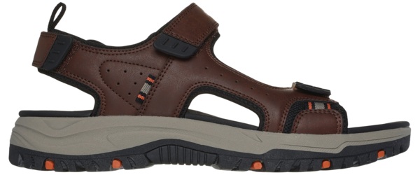 Сандли мужские Skechers Prewitt 205139 BRBK 45 (11 US) коричневые фото 